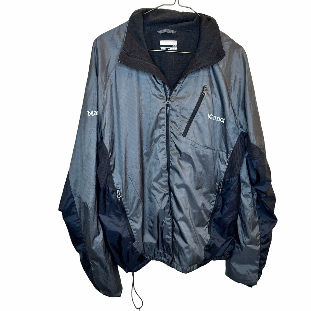 Marmot Windstopper Soft Shell Gray Jacket Size Medium
